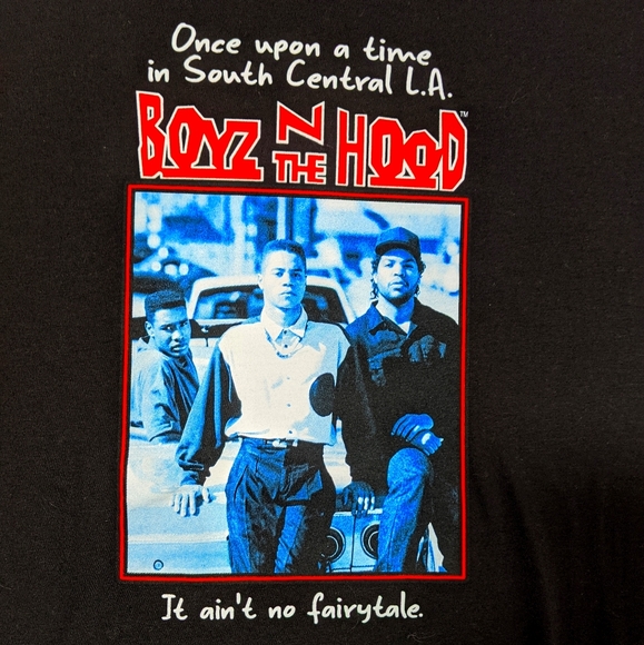 🆕 Boys N The Hood 'Signature' Retro Tee - Picture 1 of 3